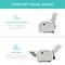 Best Choice Products Electric Power Lift Linen Recliner Massage Chair Furniture w/ USB Port, Heat, Cupholders